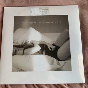 Taylor Swift The Tortured Poets Department, 2 Ghost White Vinyl Discs